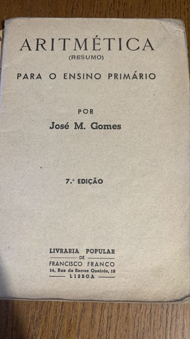 Aritmética (resumo)