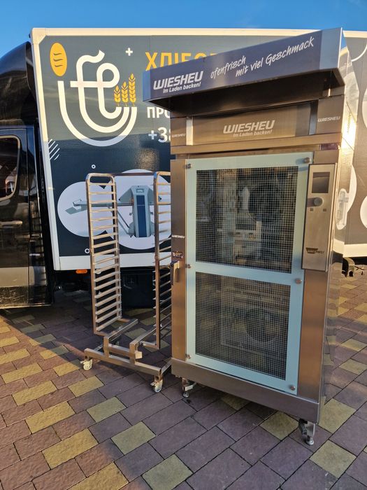 Хлібопіч Хлебопечь для пекарни Wiesheu B15 NEU c выездной тележкой