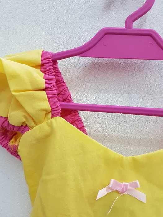 Sukienka przebranie Bella Piękna i Bestia roz. 98 cm. GP087