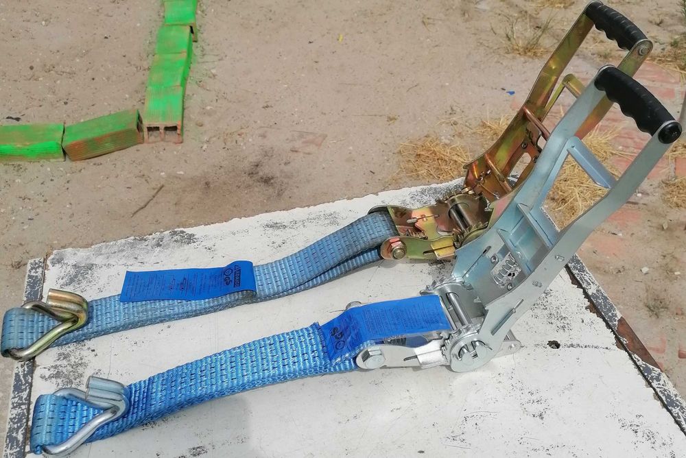 cintas para segurar cargas