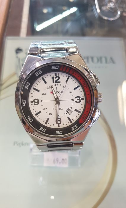 Zegatek męski kwarcowy bransoleta polecam