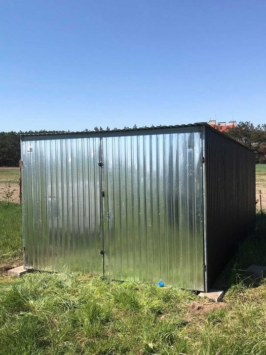 Garaż blaszany 3x5 II gatunek - ŚWIEKATOWO