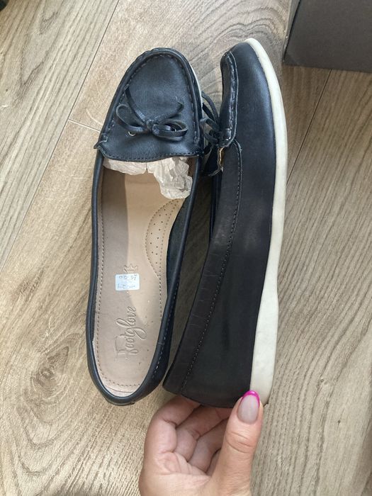 Мокасини шкіряні