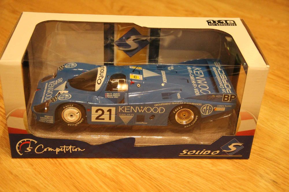 Solido 1/18 Porsche 956 Lh Le Mans - 1983
