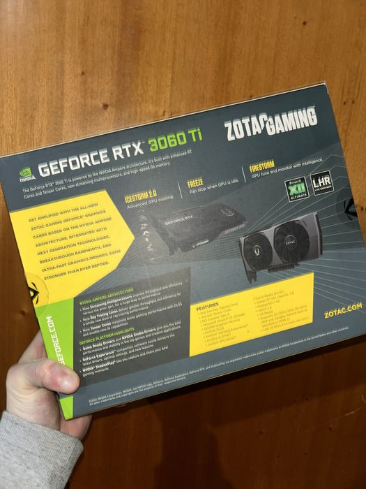 Placa Gráfica ZOTAC GeForce RTX 3060 Ti Twin Edge OC – 8GB GDDR6