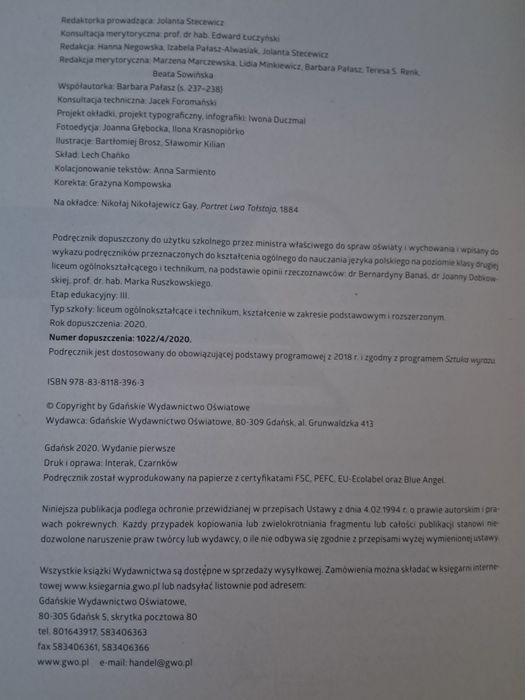 Sztuka wyrazu 2 cześć 2 GWO