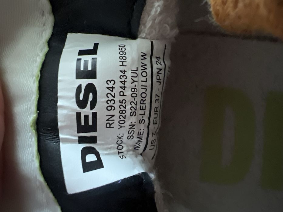 Нові кеди кросівки снікерси Diesel оригінл