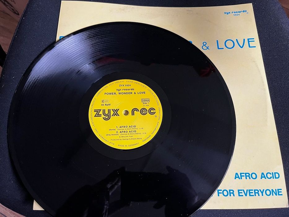 Power, Wonder & Love - Afro Acid / Entertainment For Everyone - Acid House