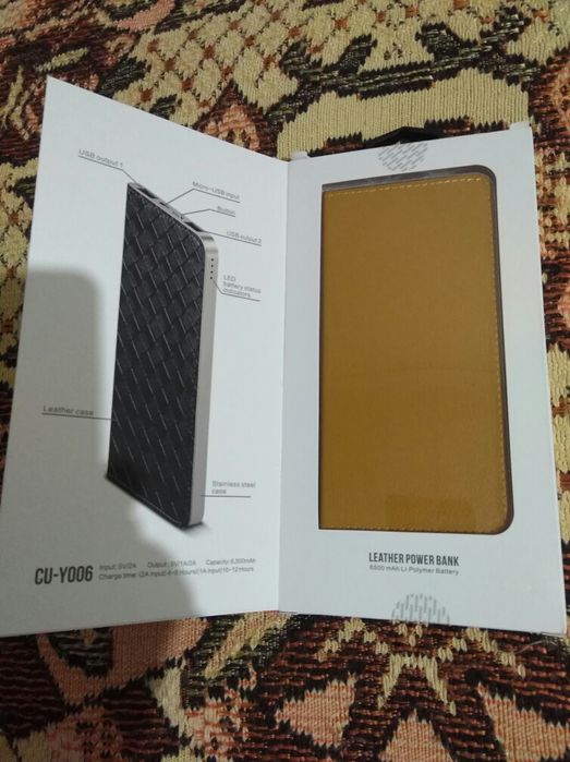 Павербанк новый! (6500mAh)