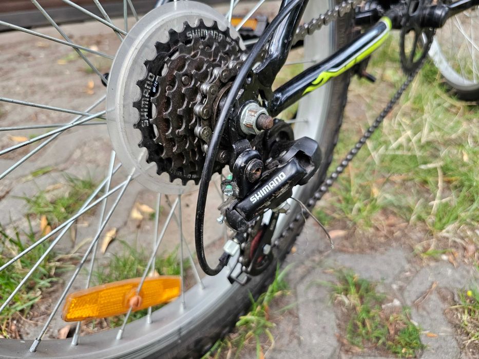 Merida F/S Team 20" rower dziecięcy z amortyzatorami przód i tył, 6 biegów Shimano
