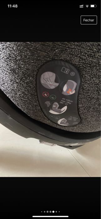 Cadeira carro com base cibex