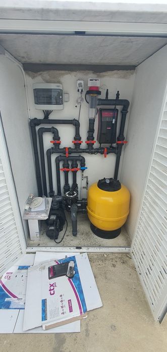 Instalação bombas de piscina