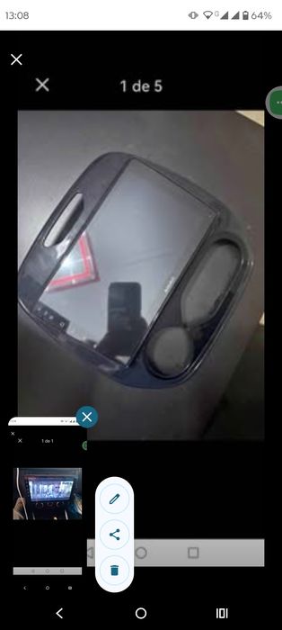 Radio android 9 polegadas universal