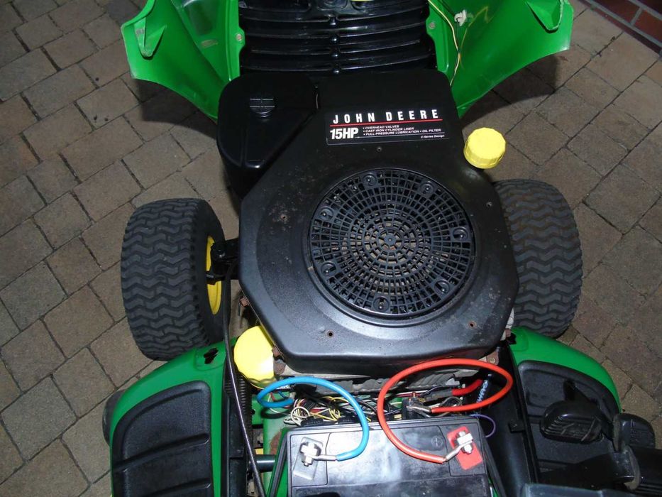 Traktorek kosiarka JOHN DEERE LTR 155  15,5 KM  automat PO SERWISIE