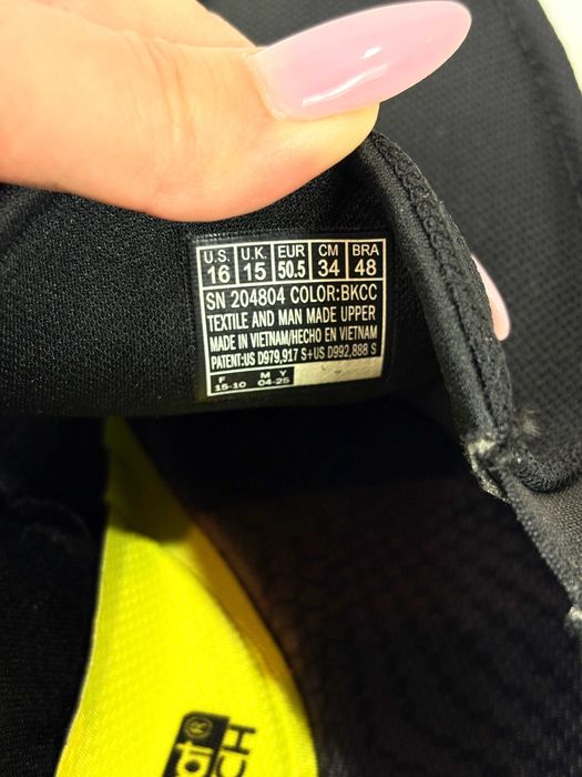 Чоловічі текстильні мокасини туфлі Skechers Parson 50.5 розмір