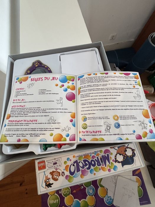 Mirogolo jogo de tabuleiro