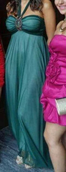 Vestido de cerimónia comprido