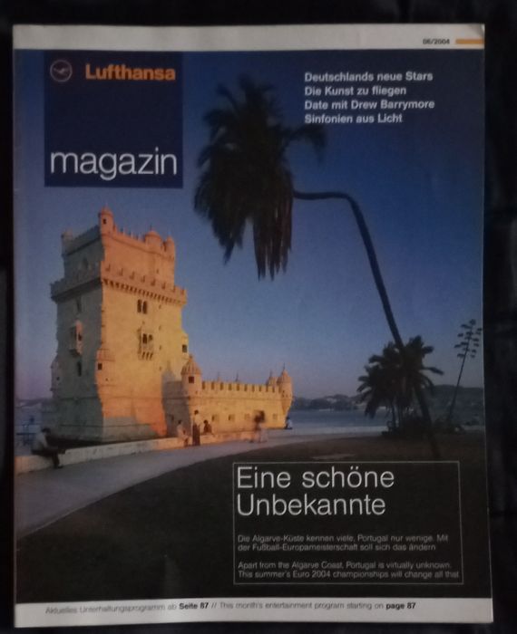 Revistas de várias companhias aéreas