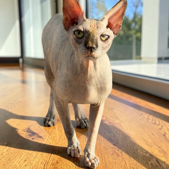Fêmea Sphynx disponível