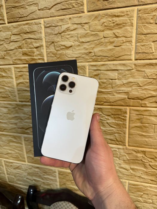 Ідеальний iPhone 12 Pro Max 256gb Silver / айфон 12 про Макс 256