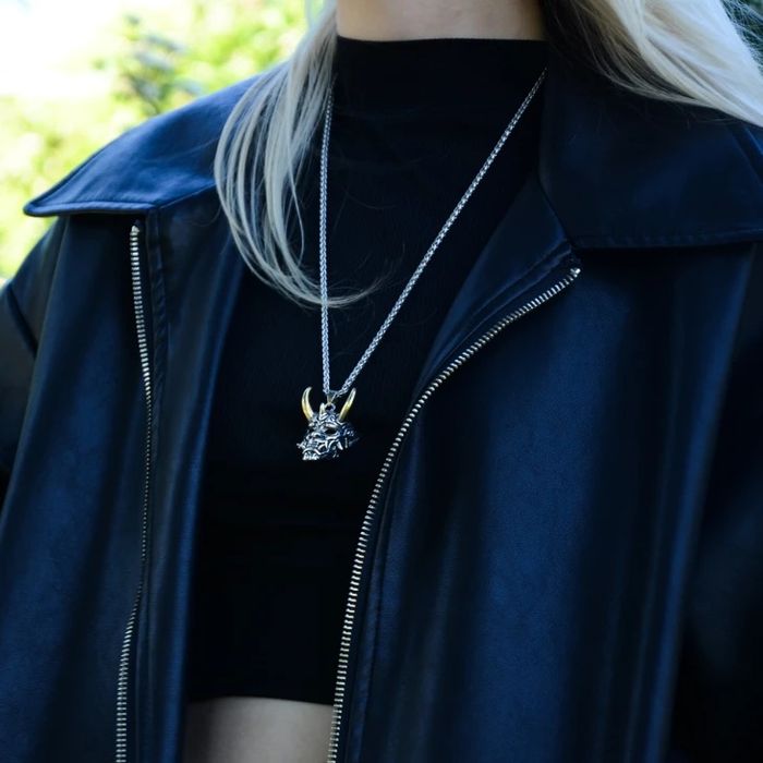 Кулон самурая новий