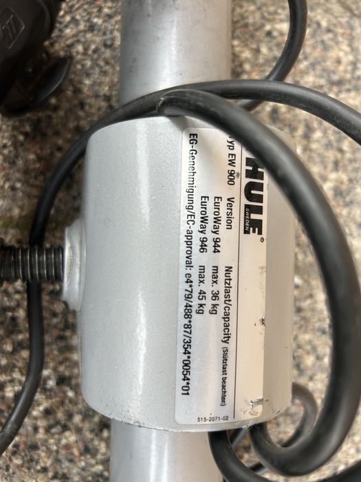 Bagażnik rowerowy Thule na hak holowniczy na dwa rowery