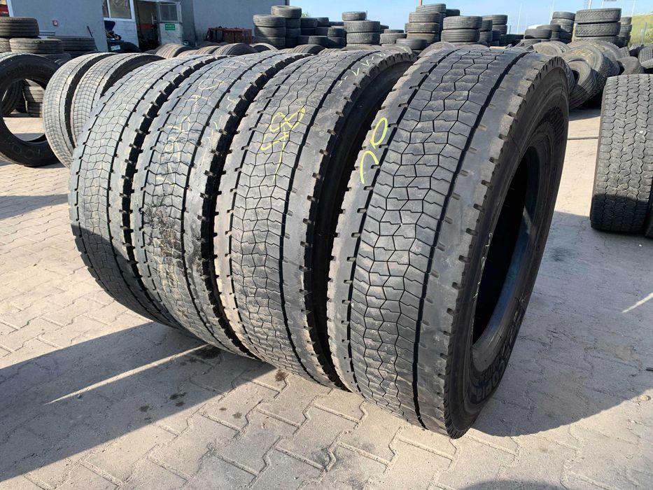 315/70R22.5 Opony BRIDGESTONE ECOPIA H-DRIVE 002 Napęd 9-11mm