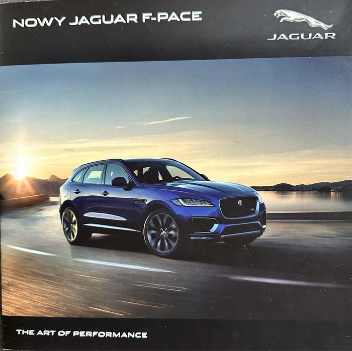 Jaguar F-pace prospekt.