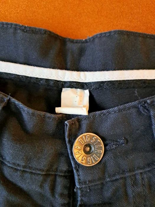 Do sprzedania używane czarne spodnie męskie BIG STAR W30