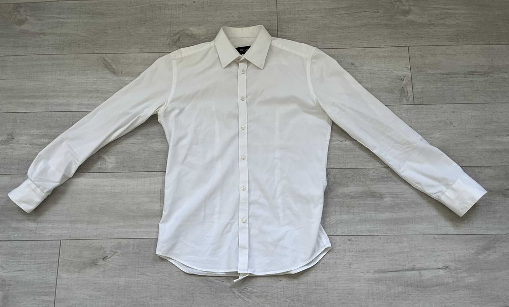 Biała koszula Bytom, dopasowana, slim fit r. 39