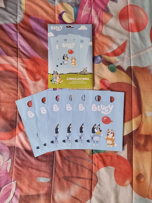 Artigos para Festa de aniversário Bluey 
Tema Bluey 
Desde 5€