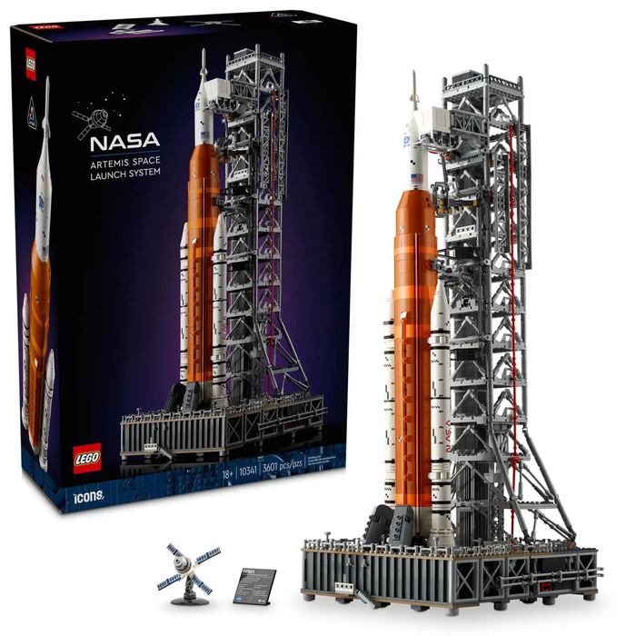 Конструктор LEGO  Система космічного запуску NASA «Артеміда», 10341.