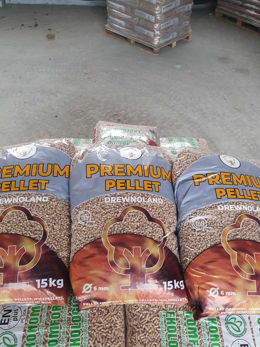 Pellet drzewny Bio-Pellet Kuzio Drewnoland Olczyk BSH GLF A1 6mm