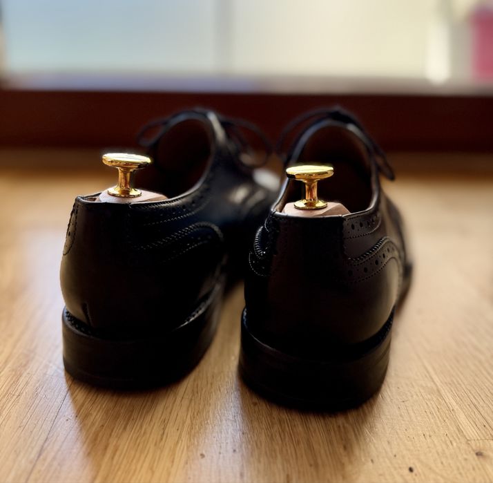 Buty Berwick 2370 brogsy derby rozmiar 7