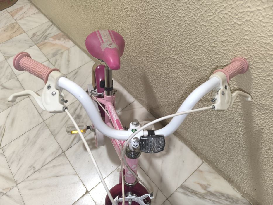 Bicicleta 2/6 anos para menina