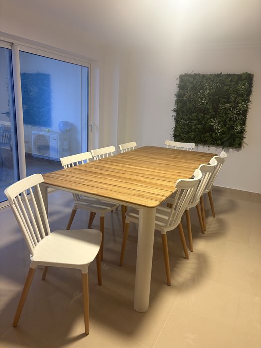 Mesa jantar + cadeiras NOVO