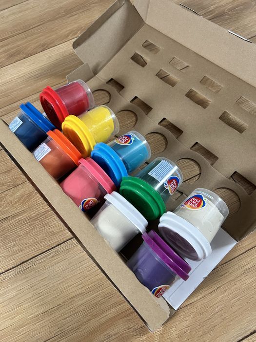 Plastelina modelina duzo kolorow, wzorków