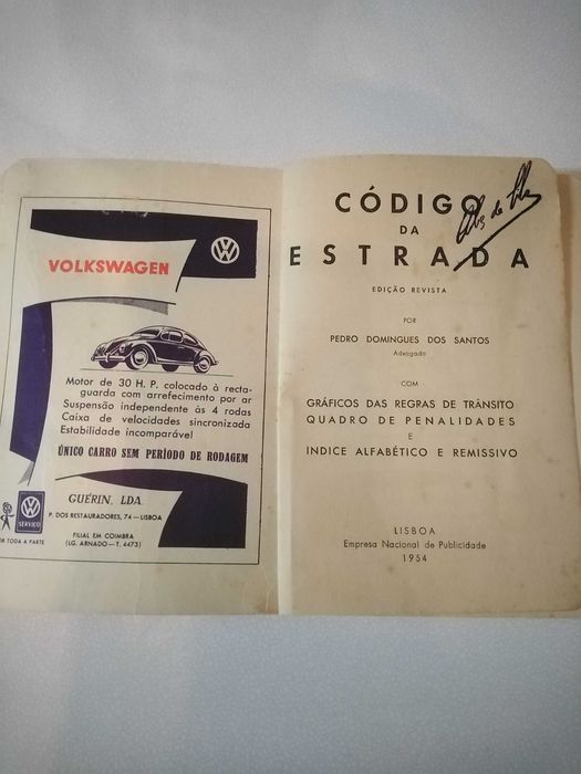 Código da Estrada por Pedro Domingues dos Santos