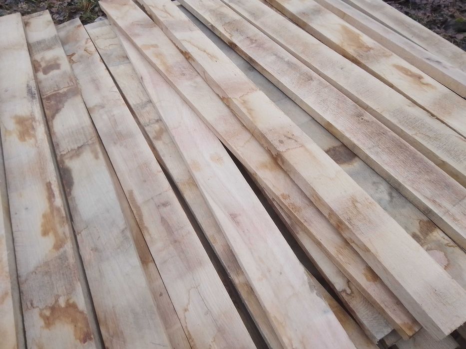 Dębowa deska podłogowa -  heblowana 120x8,5 cm