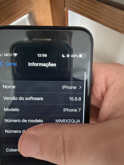 IPhone 7 32GB 88% bateria