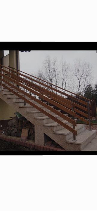 Balustrady drewniane