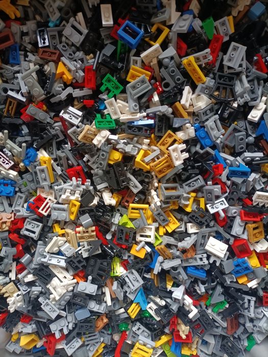 Klocki LEGO modyfikowane 1 kg