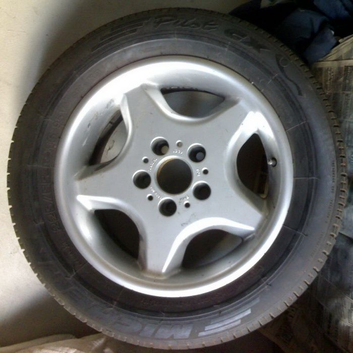 Диск титановый BMW с шиной 225/55 R16 MICHELIN PILOT-A