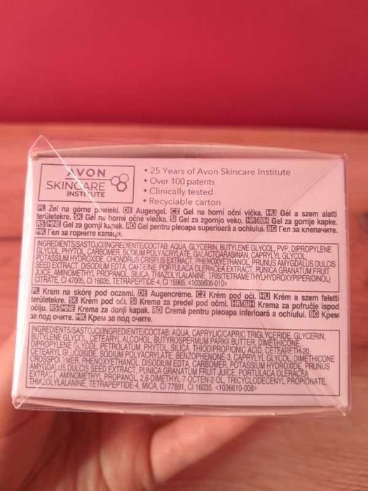 Podwójny program liftingujący okolice oczy z Protinolem Anew 2x10ml.