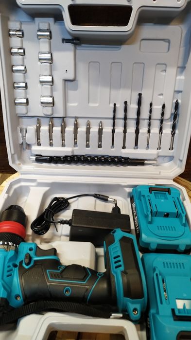 Шуруповерт ДА 20/2 DFR Гранд з'ємний патрон  Чехія +комплект насадок.