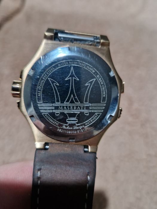 Zegarek męski Maserati Potenza Skeleton Automatic