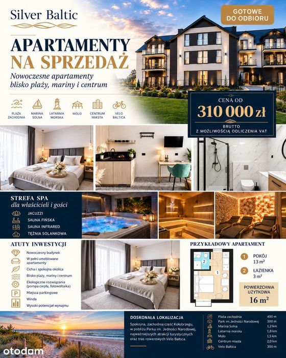Apartamenty w Kołobrzegu - Silver Baltic