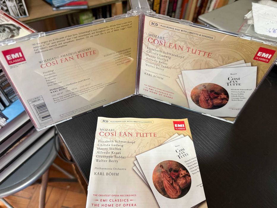 Mozart – Così Fan Tutte – Schwarzkopf, Ludwig, Kraus – Karl Böhm