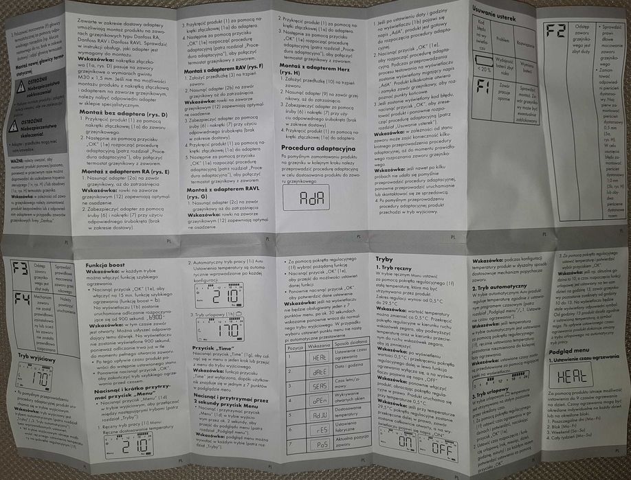 Termostat grzejnikowy marki SilverCrest