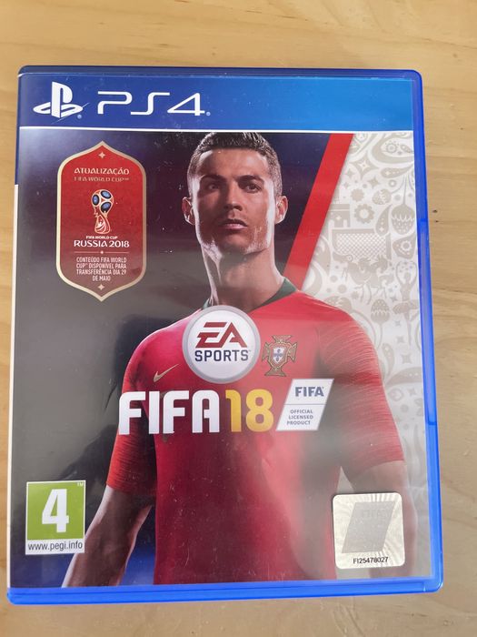 Fifa 18 edição mundial 2018 para a ps4